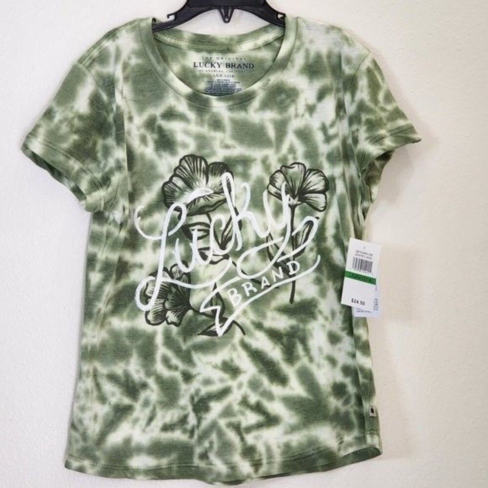 NEW! Girls Lucky Brand T-shirt Size L (12/14)